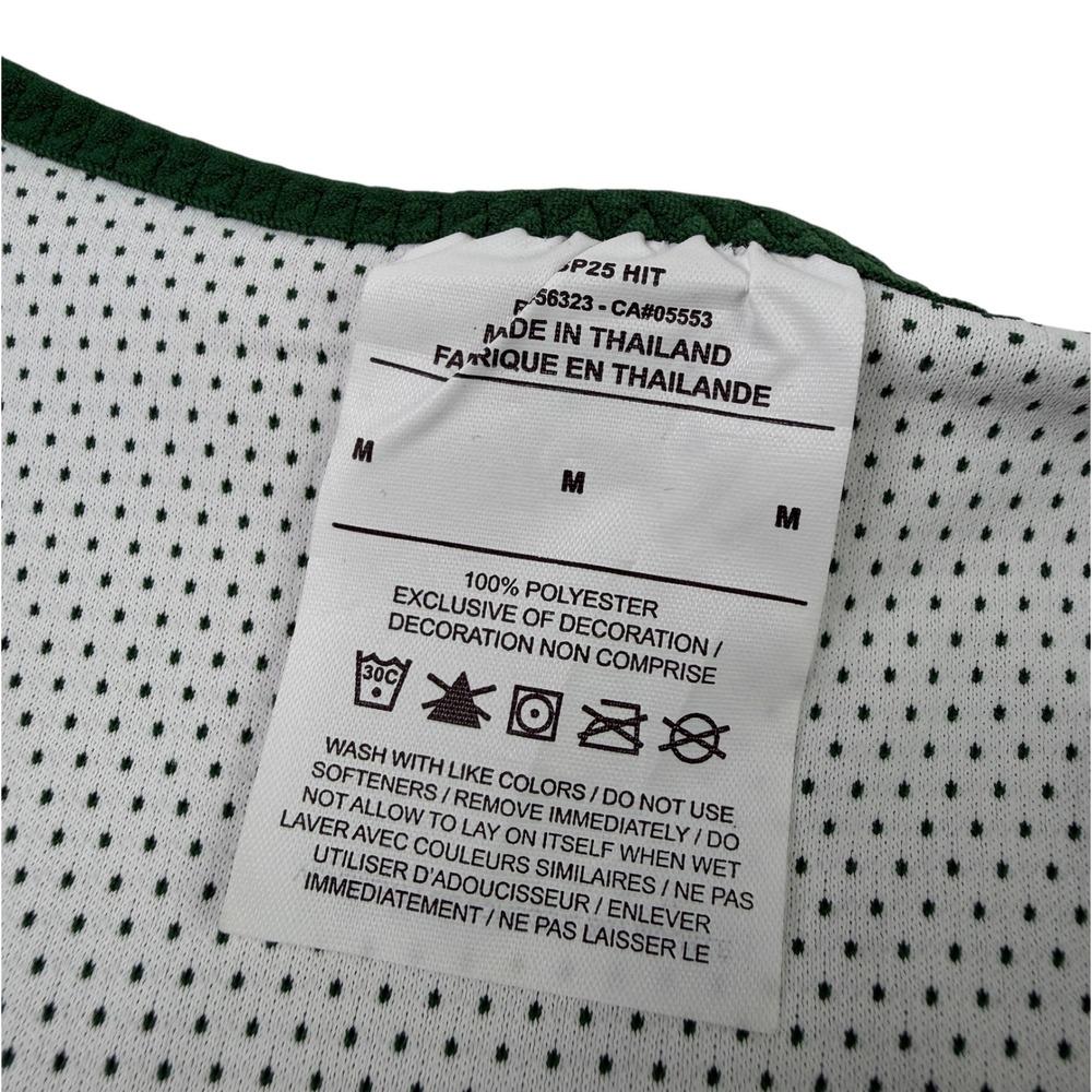 Nike Mens Reversible Basketball Jersey Gorge Green White CQ4362-342 Size Medium - Picture 6 of 10